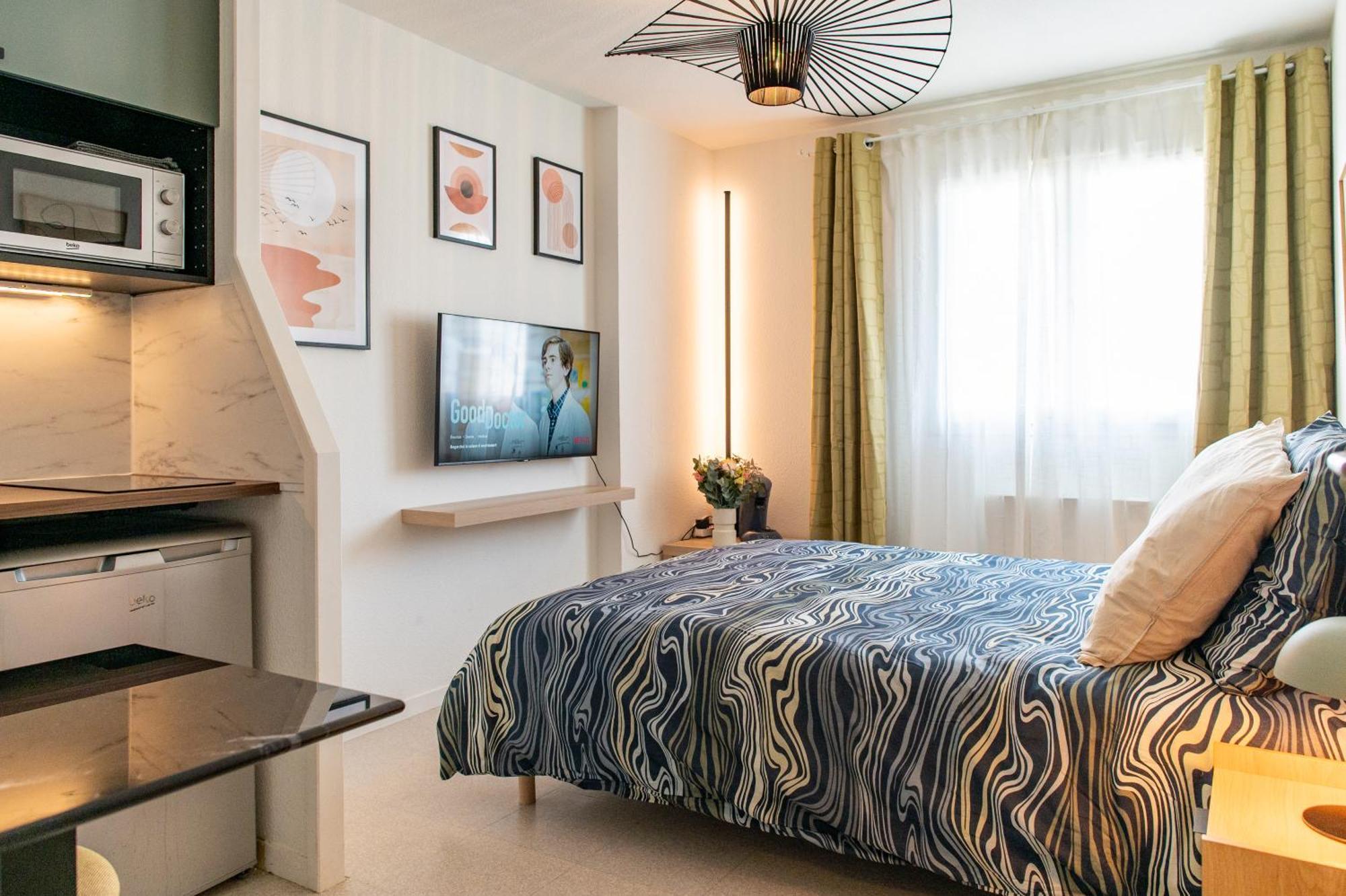 Villeurbanne Centre Appartement Meuble Экстерьер фото